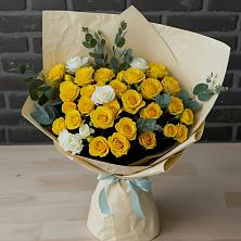 Букет цветов из:  Розы в Изоплите