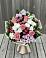 Букет цветов из: Альстромерии, Гвоздики, Розы и Хризантемы в Изоплите