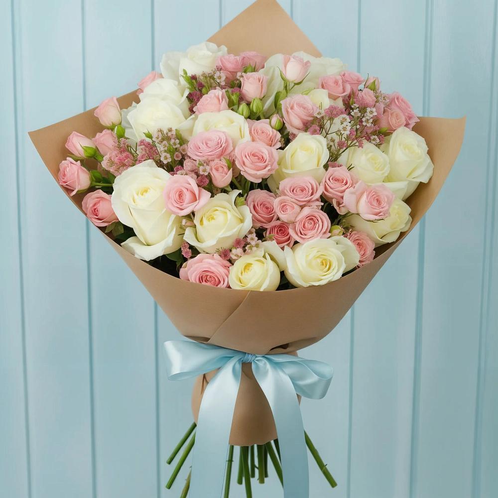 Букет цветов из: Розы в Изоплите