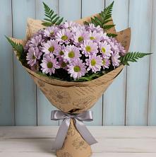 Букет цветов из:  Хризантемы в Изоплите