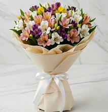 Букет цветов из:  Альстромерии в Изоплите