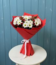 Букет цветов из:  Хризантемы #REPLACE_PRED# Изоплите