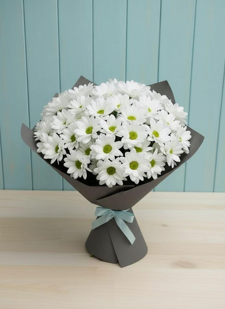 Букет цветов из: Хризантемы в Изоплите