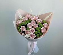 Букет цветов из:  Розы и Хризантемы #REPLACE_PRED# Изоплите