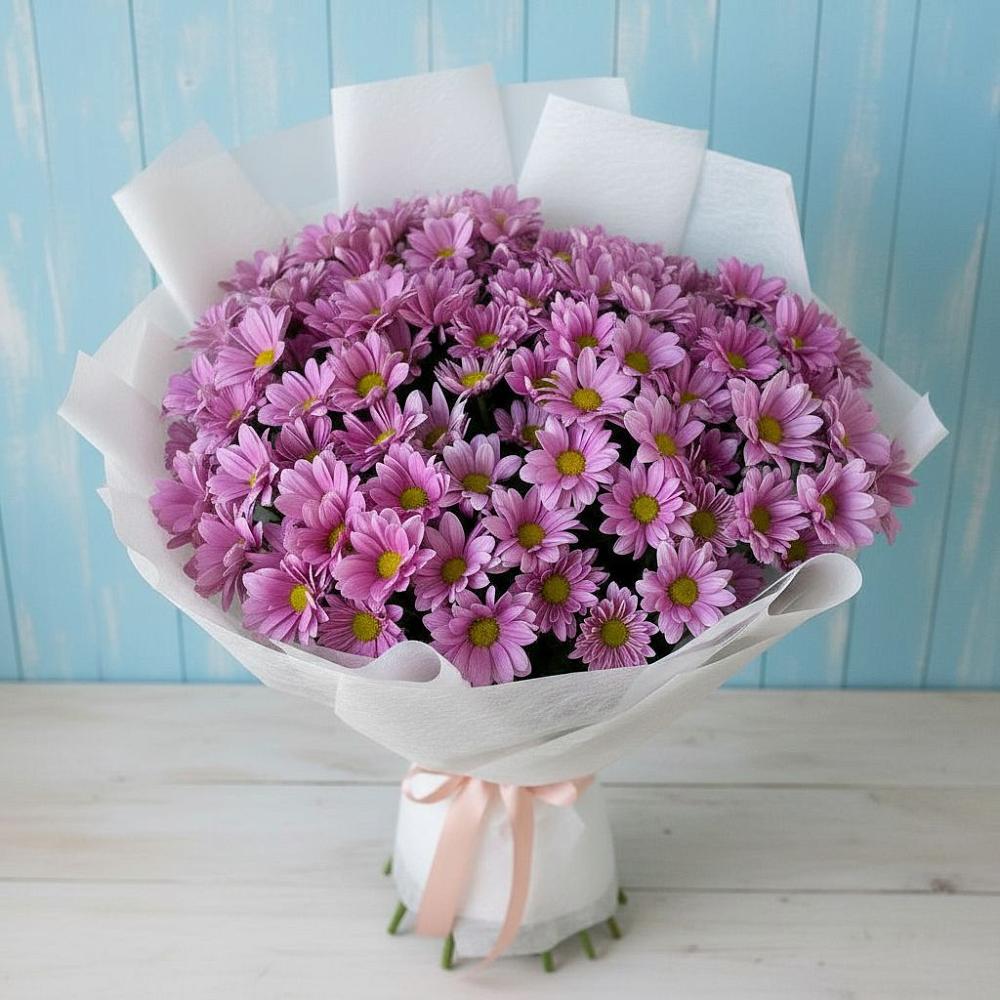 Букет цветов из: Хризантемы в Изоплите