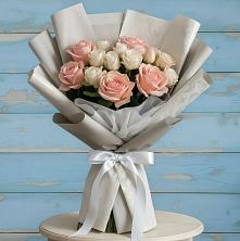 Букет цветов из:  Розы в Изоплите