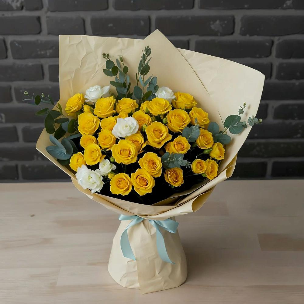 Букет цветов из: Розы в Изоплите