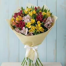 Букет цветов из:  Альстромерии в Изоплите